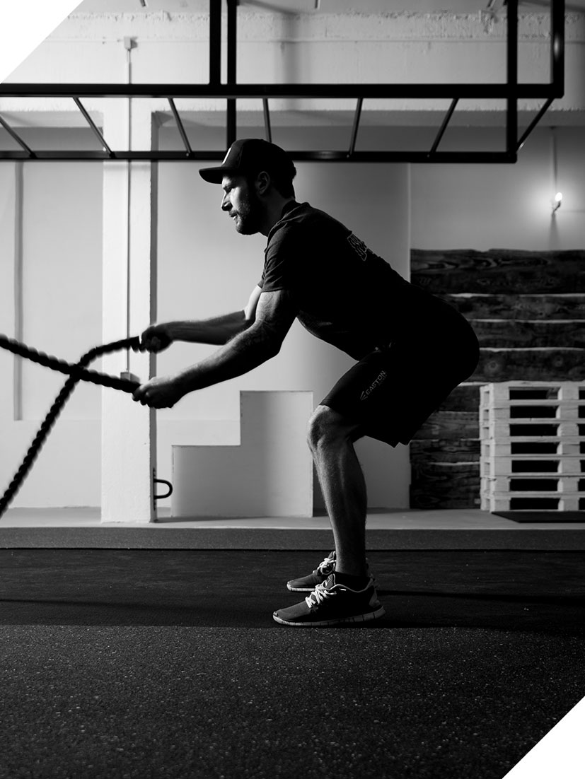 RAW Gym – Battle of ropes